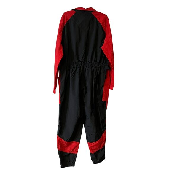 Jordan Jumpsuit Womens 1X Red Black One Piece Coveralls Move To Zero DJ2628-636 - Picture 4 of 13